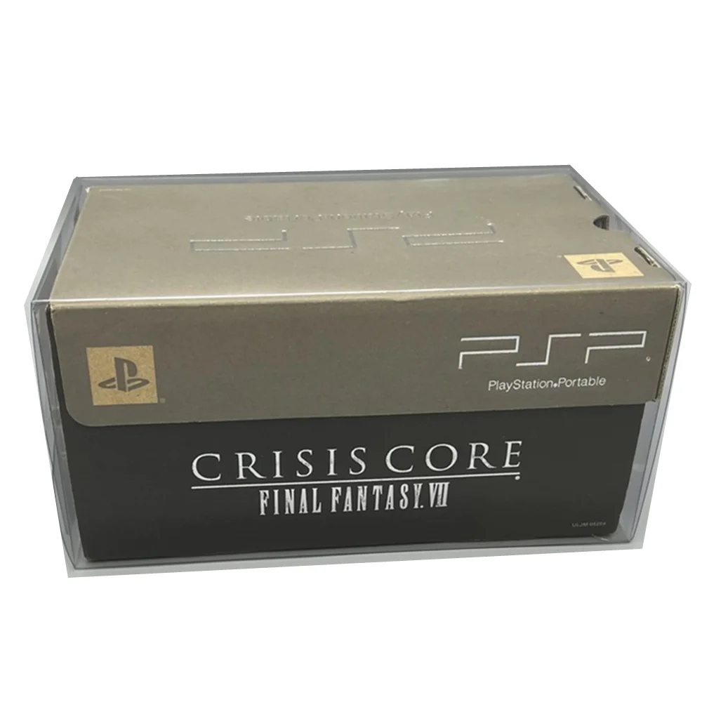 Collection Display Box For Crisis Core - Final Fantasy VII Reunion Game Storage Transparent Boxes TEP Shell Clear Collect Case