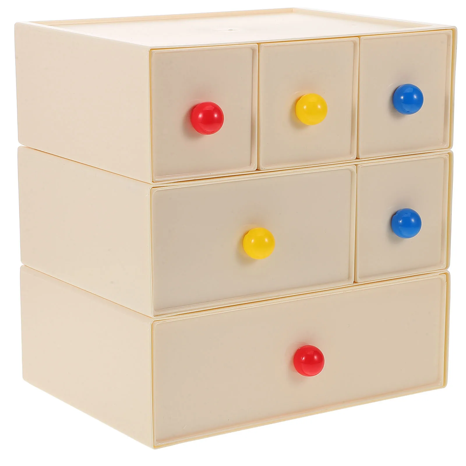 

Desktop Storage Box Drawer ganizer Multi tier Large Capacity PP Plastic Sturdy Material Practical Desk ganizer Storage