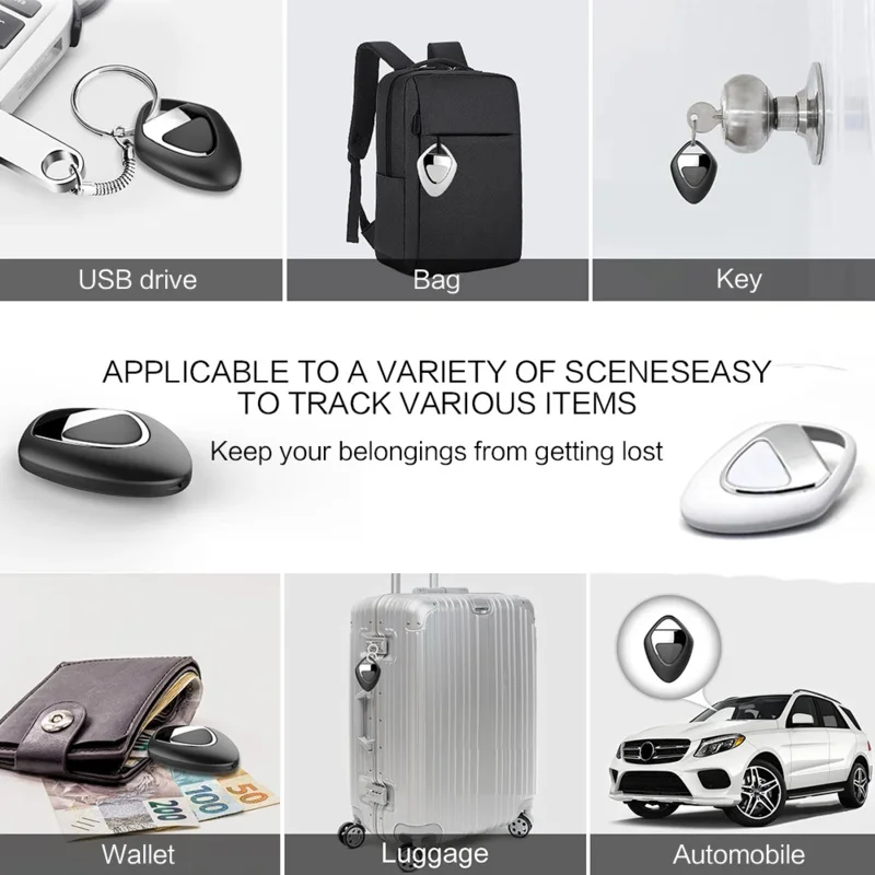 Imagem -05 - Smart Tag com Bluetooth Gps Tracker para Earbud Bagagem Ios Ios Segurança Finder Smarttrack Link Apple Find my Key