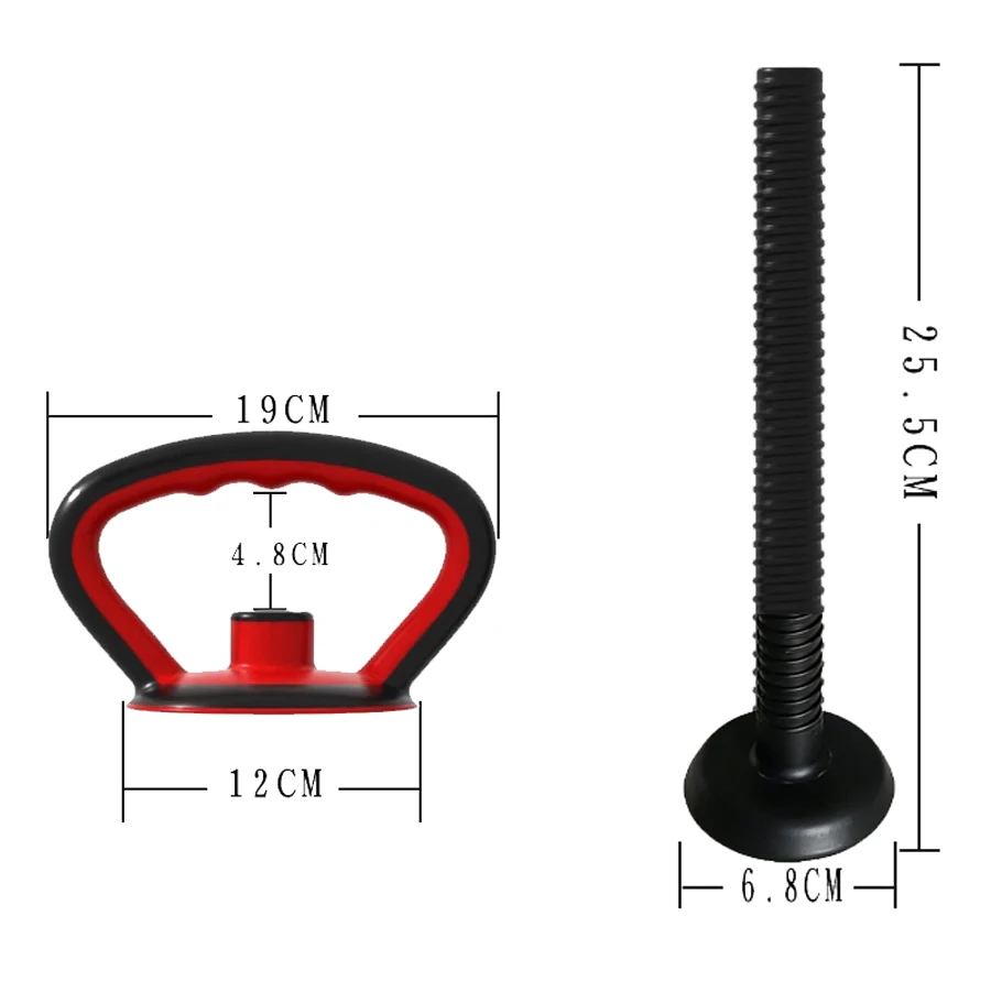 Kettlebell Handle Portable Multifunctional Kettlebell Push up Kettle Bell Grip for Weightlifting Indoor Training Gym Travel image 5