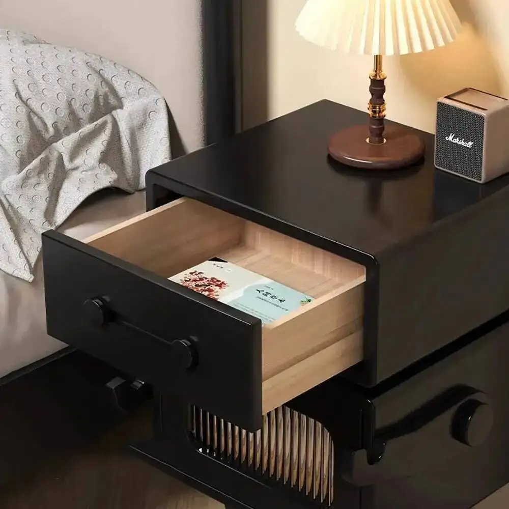 منضدة تخزين لطيفة بتصميم جمالي فريد من نوعه منضدة من Nordic Beauty Mesita De Noche Dormitorio أثاث غرفة النوم