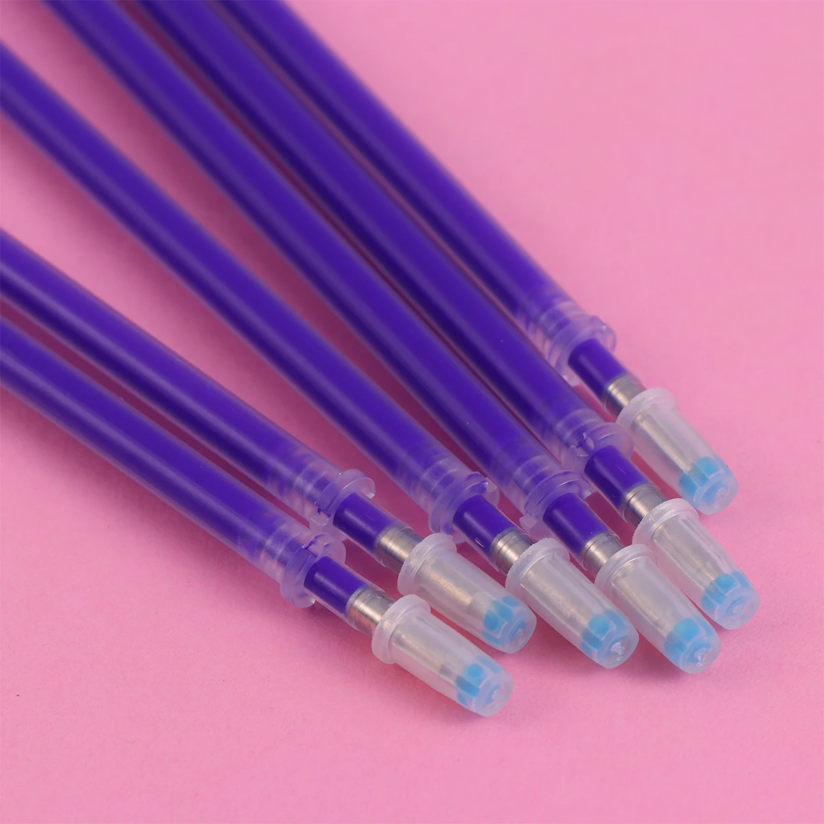 

100 Pcs Heat Erasable Fabric Marking Pens Neutral Sewing Heated Fade Refill Quilting Erasable Dressmaking Elimination