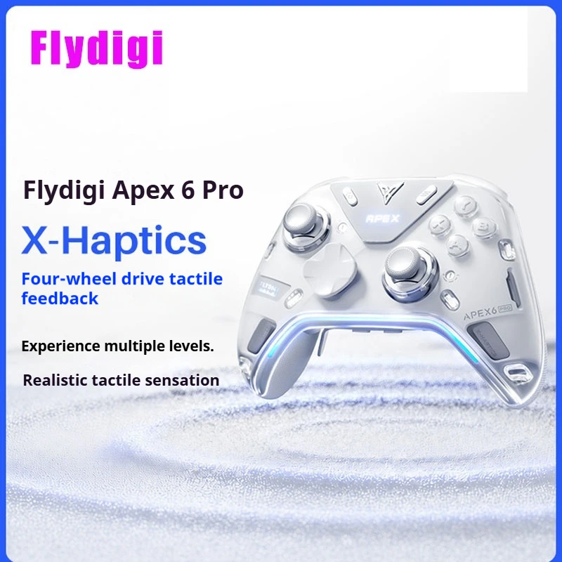 Wireless Bluetooth Elite Game Controller For PC Steam Switch 2 Hall Effect Tactile Feedback Gamepad Like Xbox