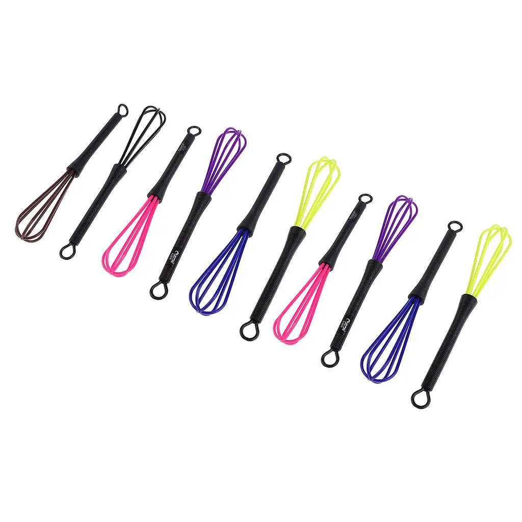 Multifunction Hair Color Whisk Mixer Mini Stirrer Plastic Dye Kit Mixing Tool for Salon Barbershop Home