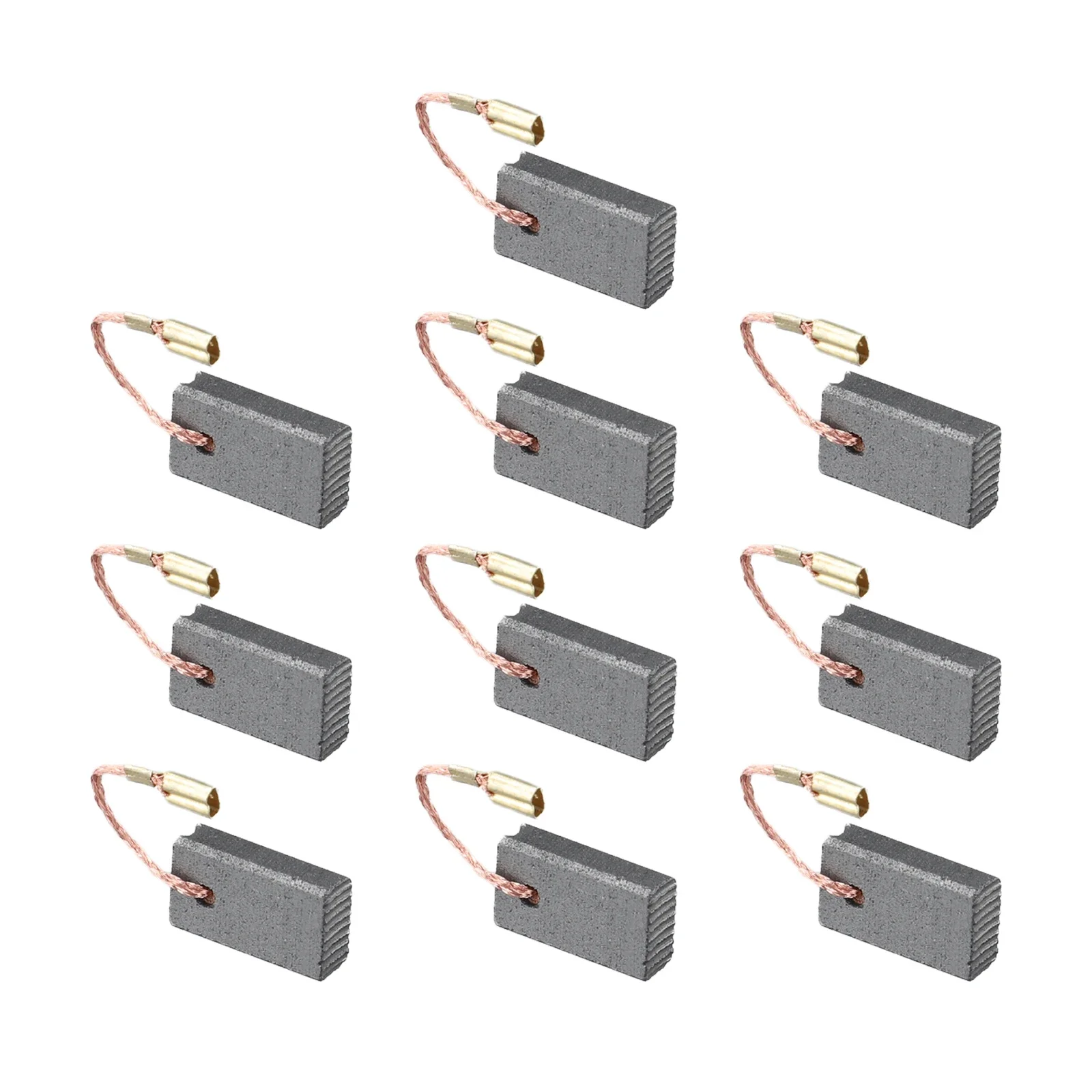 

Щетки для электроинструмента, как на фото, долговечные, для обслуживания электроинструмента, высокоэффективные, размер 5*10*17 мм, для угловых шлифовальных машин