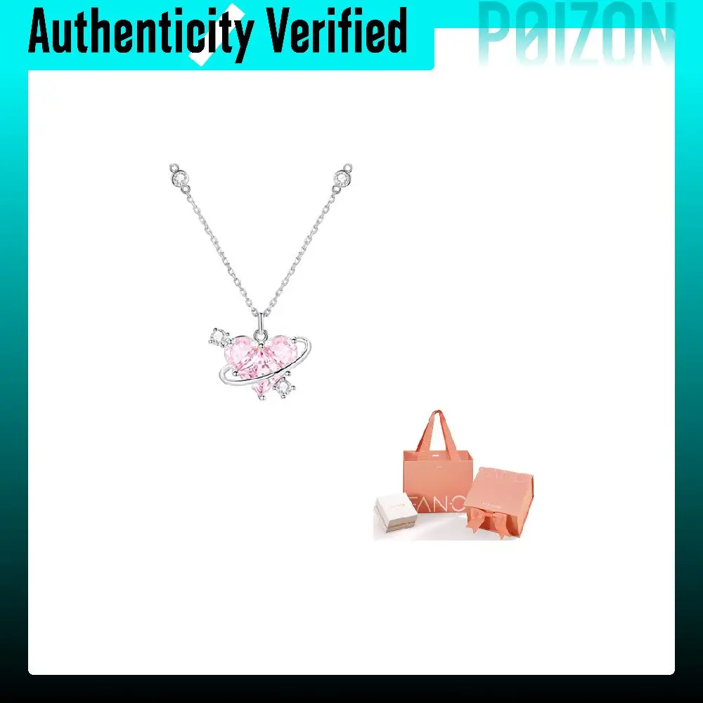 FANCI 925 Sterling Silver Synthetic Cubic Zirconia Necklaces Women's SN02116W000