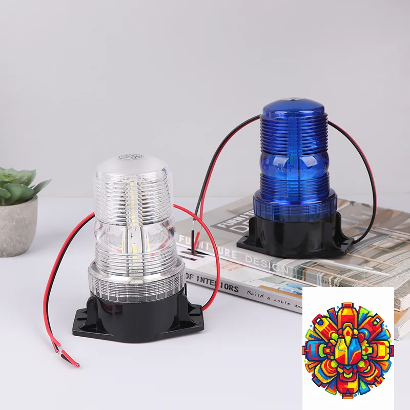 10‑80V Multi‑Color 30LED Emergency Warning Strobe Beacon Light Replacement Safety Component For Forklift Truck School Bus