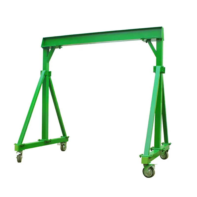 Deposit Trackless Electric Small Mobile Gantry Can Be Disassembled and Portable with Brake Casters and Can Be Customized InSize
