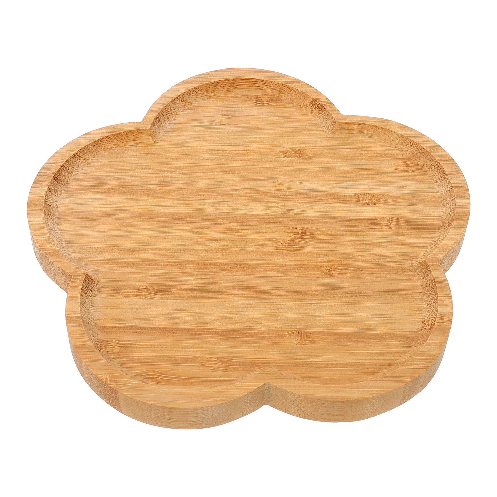 

Wooden Breakfast Tray Baking Plate Bread Holder Service Board Food Bamboo Serving