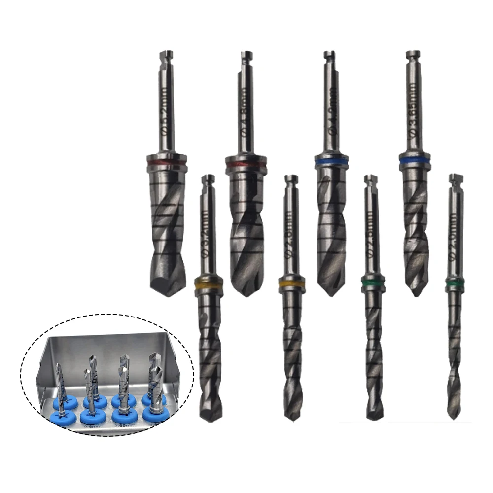 

Dental Implant Surgical Kit with High Precision Lance Pilot Drills for Maxillary Sinus Lift Burs and Dental Tools System
