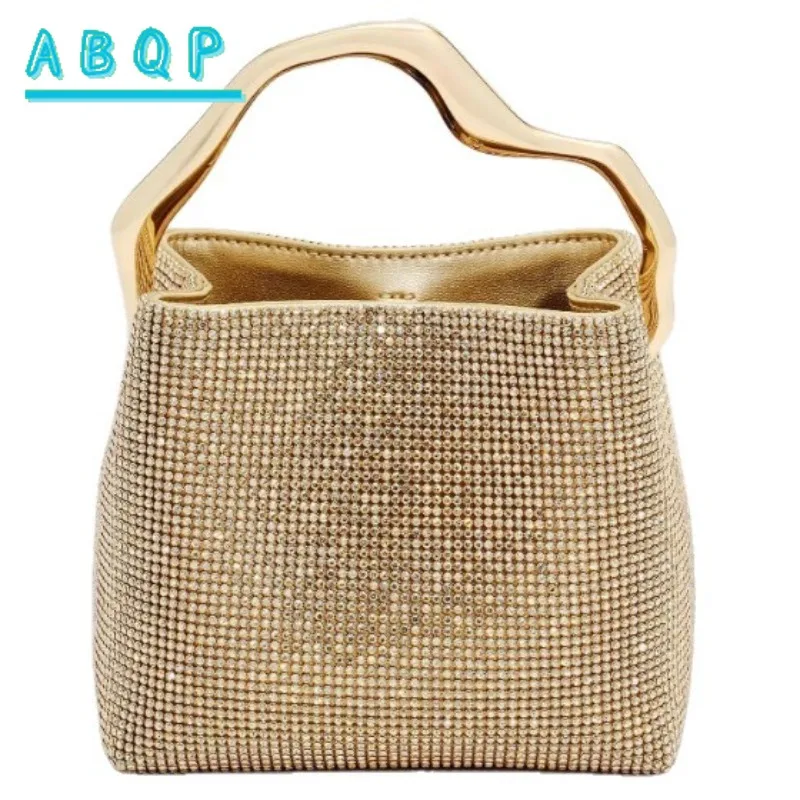 

New Evening Handbags Luxury Brand Diamond-Encrusted Sparkling Dinner Party Handbags for Women Mini Sparkling Women's Bags