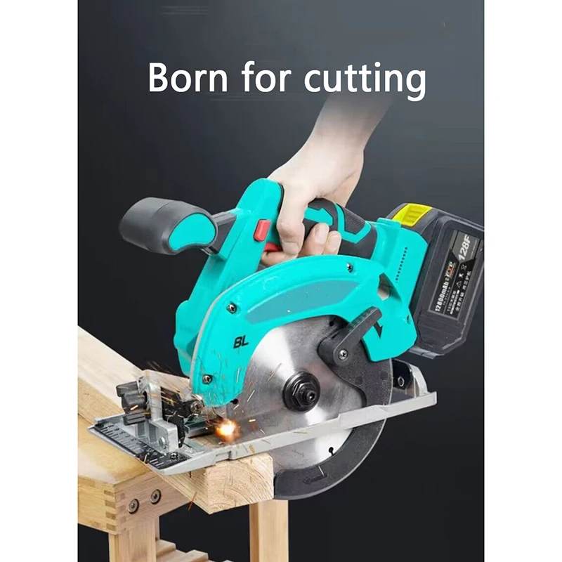 

Cutting Cordless Electric Saw Brushless Cordless Electric Circular Saw Blade Adjustable Angle Cutting Woodworking