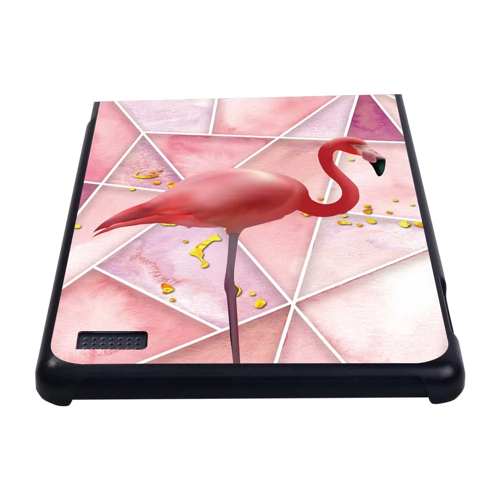 Tablet Case for Fire HD 10 Plus/5th/7th/9th/11th/HD 8 Plus/6th/7th/8th/10th/Fire 7 5th/7th/9th/12th Flamingo Pattern Hard Shell