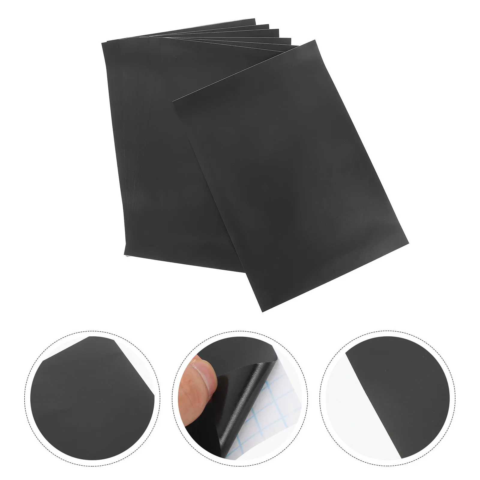 8 Sheets 21x30cm Blackboard Stickers Reusable Dry Erase Teaching Office Home Decor Chalkboard Wall Message Board Writing
