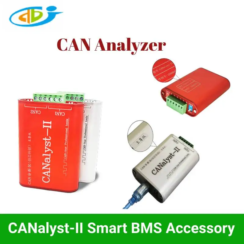 CAN Analyzer CANalyst-II USB to CAN Analyzer CAN-Bus Converter Adapter Compatible with USB to CAN Electronic Integrated Circuits