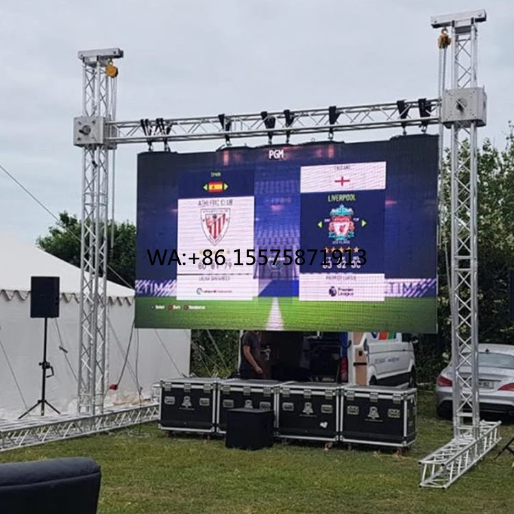 High Brightness Outdoor Waterproof Rental P4 Stage Pantallas Led Exterior Video Wall Display Panel Screen for Concert