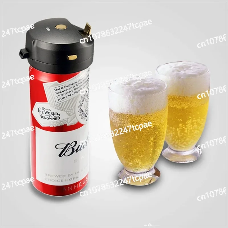 Canned Beer Foamer Ultrasonic Vibration Foaming Machine Portable KTV Bar Party Bartending Artifact