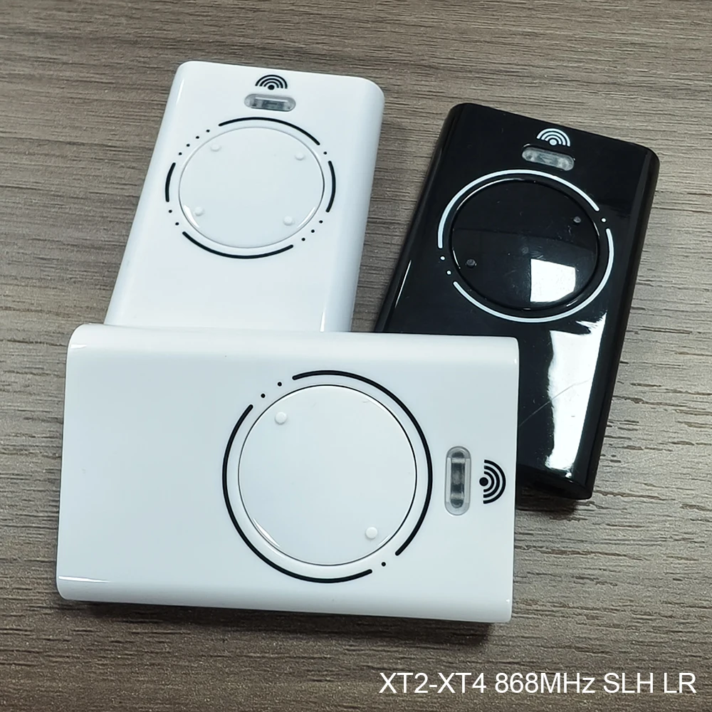 868MHz XT2 XT4 SLH LR Garage Remote Control Work For XT4 868 SLH, XT2 868 SLH, XT2 868 SLH LR, XT4 868 SLH LR 2/4 Buttons Keyfob