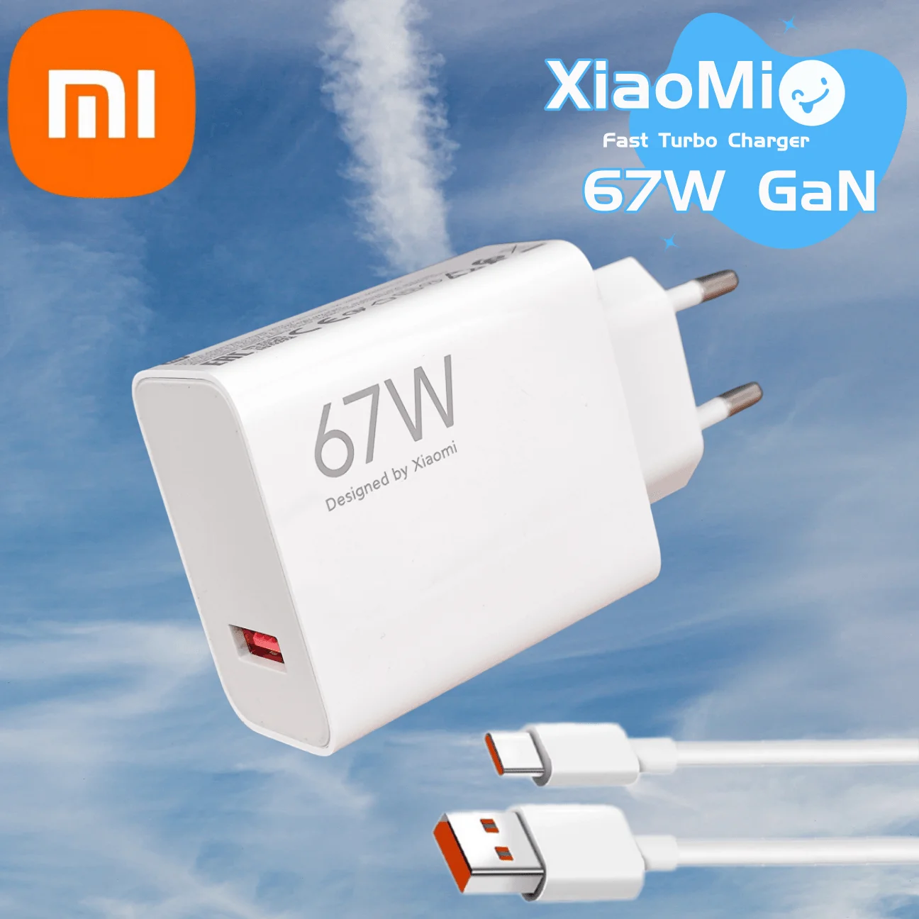 67W Original Xiaomi Charger Turbo Fast GaN Quick 6A Usb Type C Cable For Mi 11T 11 10 RedMi Note 12T Pro 11T 10 Poco X5 X4 M5 F4