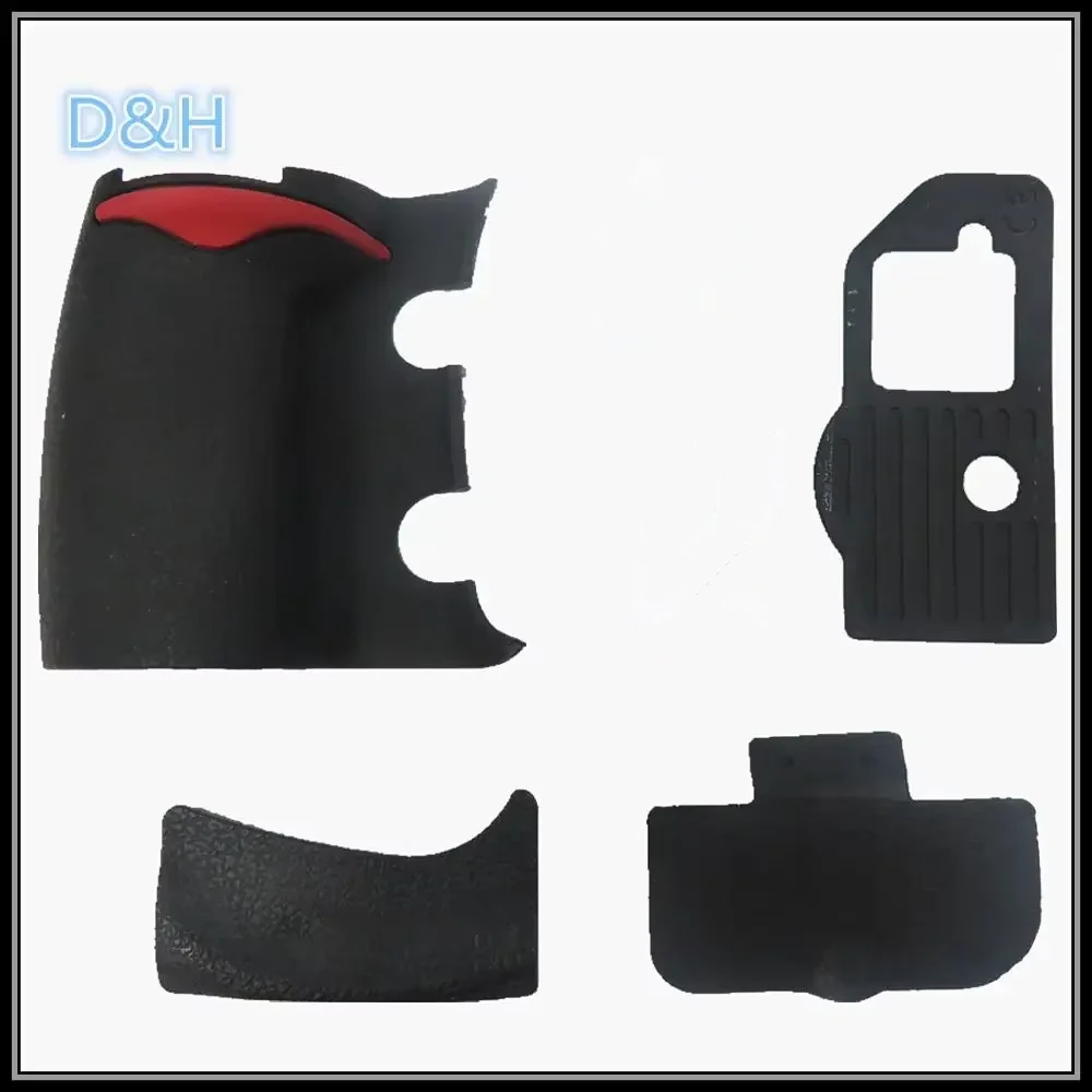 니콘 D300 D300S 카메라 교체 수리 부품용 신형 바디 고무 앞면 커버 및 뒷면 커버 고무 세트