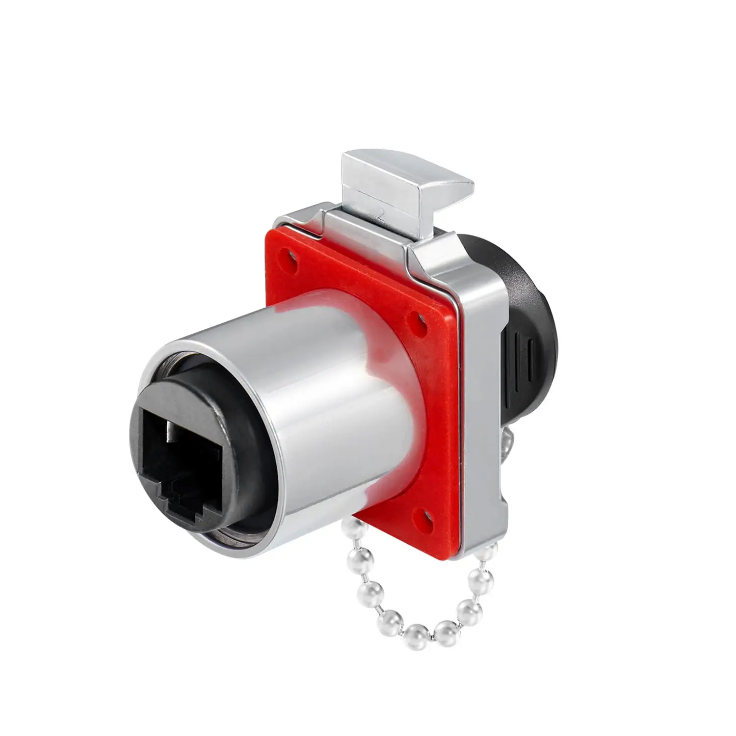 CNLINKO Металлический корпус Разъем RJ45 Адаптер Ethernet Водонепроницаемая панель 8P8C Сетевой кабель Соединитель LAN для кабеля Ethernet