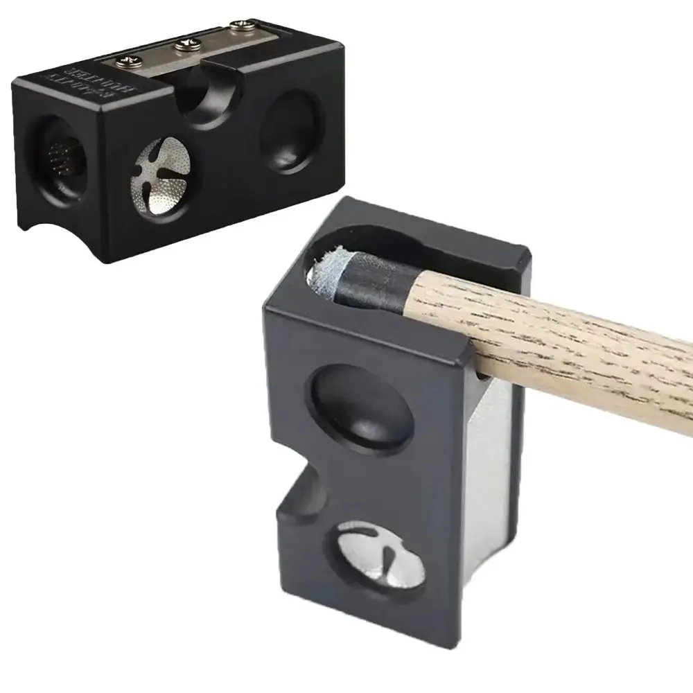 

8-in-1 Multifunctional Billiard Cue Tip Shaper & Repair Tool - All-in-One Trimmer, Sandpaper Sander for Pool Cues