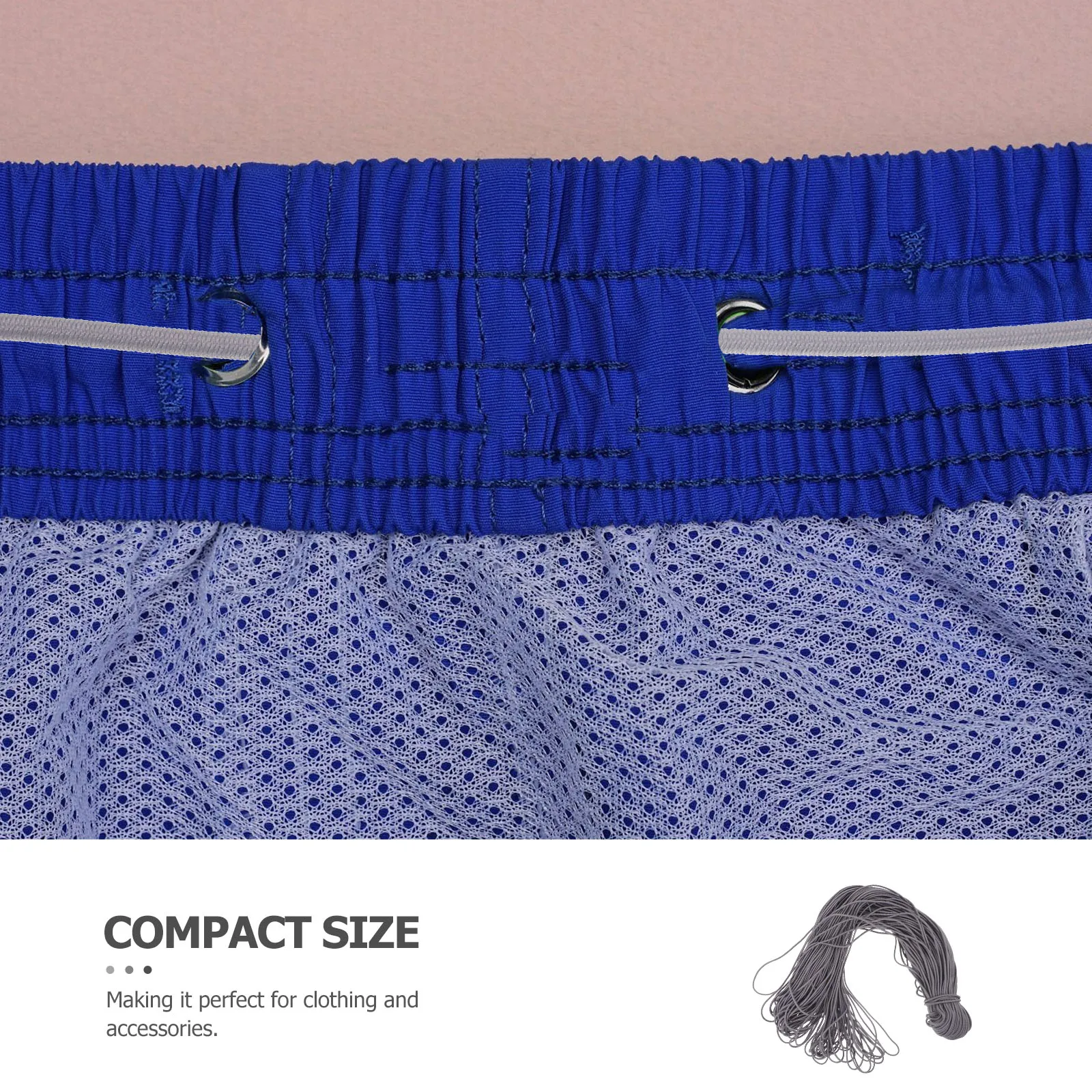 

Elastic Trousers Waist Rubber Band 2 3mm Stretch Cord Round Clothes Ropes DIY Crafts Pants Hair Elastic String Soft Material