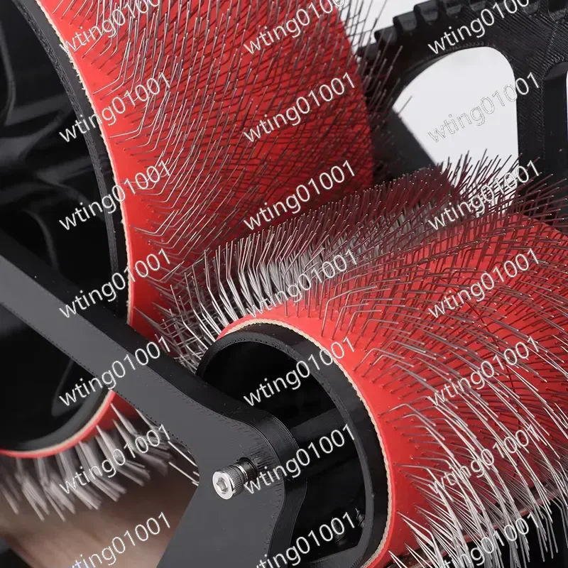 Professional DIY Hand Cranked Wool Combing Machine High Efficiency Wool Felt Making Tool for Hand Combing Woolen Yarn DIY