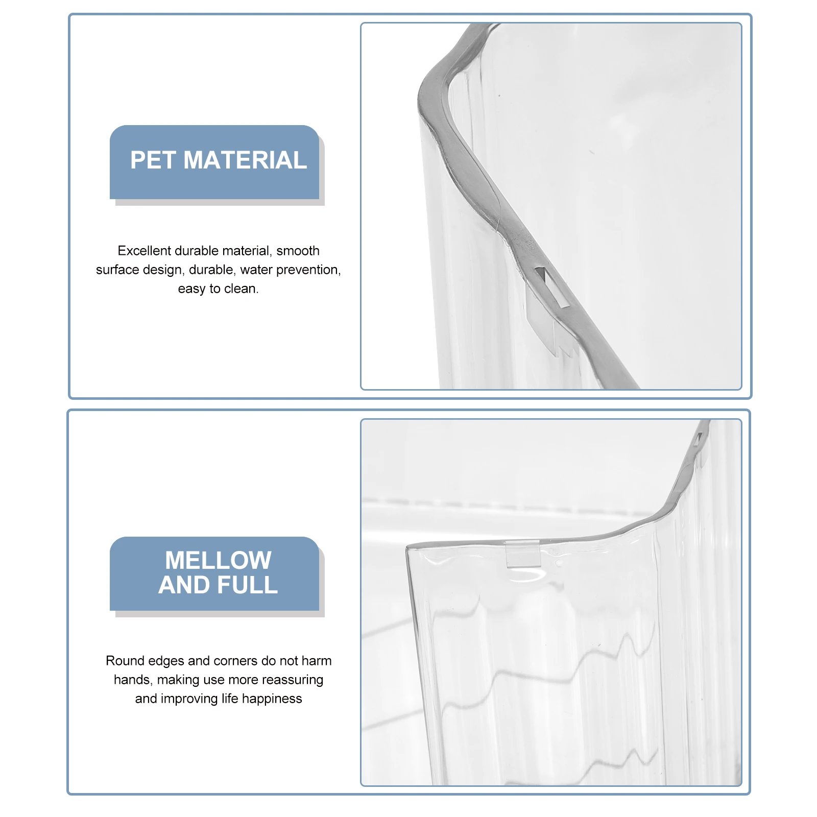 

Transparent Triangle Jewelry Display Tray Stackable Storage Holder for Jewelry Rings Necklaces Desktop Organizer