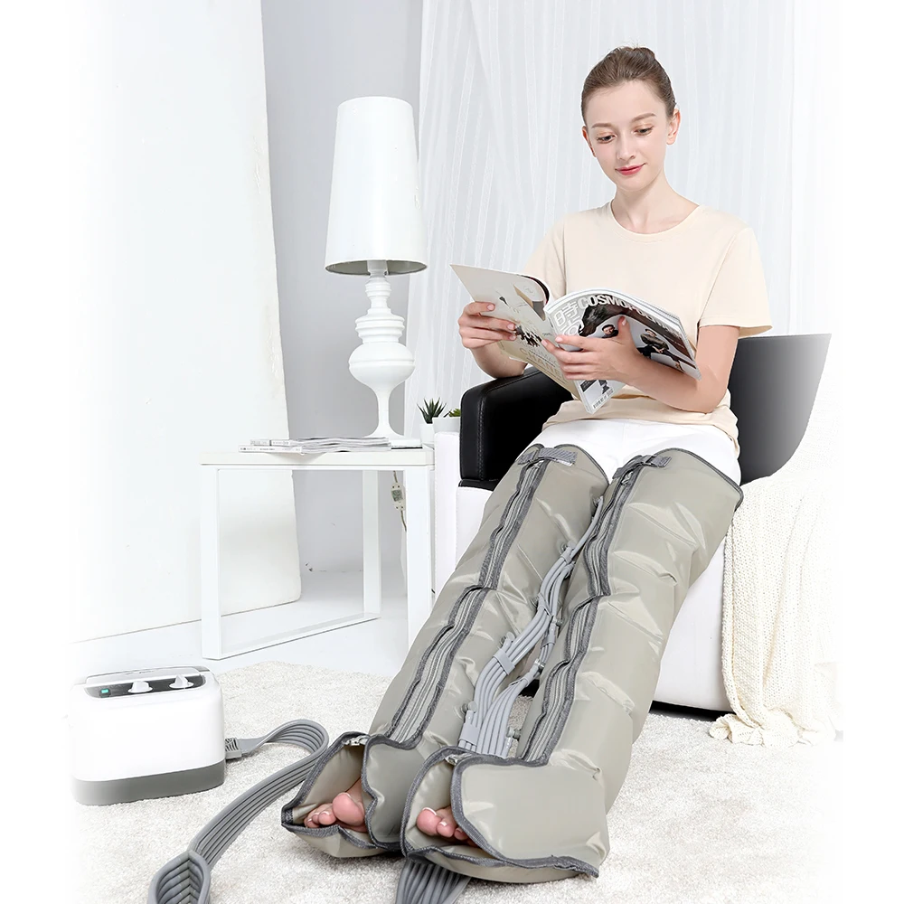 New Products Air Relax Heat Therapy Compression Therapy Machine Varicose Veins Relief Sports Recovery TPU Material  CE Certified