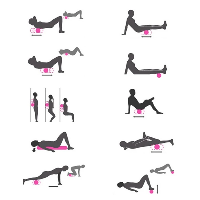 كرة اللياقة البدنية الرياضية، مدلك استرخاء العضلات، كرات تدليك ناعمة للقدم، كرة تدليك للذراع والظهر، تدليك القدم