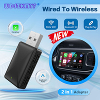 Wireless Android Auto Bluetooth5.0 Wireless Carplay Adapter 2in1 Play&Plug For Benz Audi Kia Chery Jeep Volvo Hyundai Porsche VW