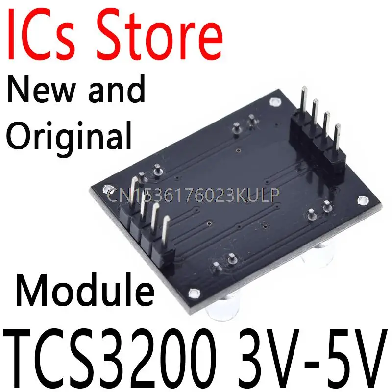 TCS230 Color Sensor Color Recognition Module for Arduino DC  White LED Lights Connect Microcontroller TCS3200 3V-5V