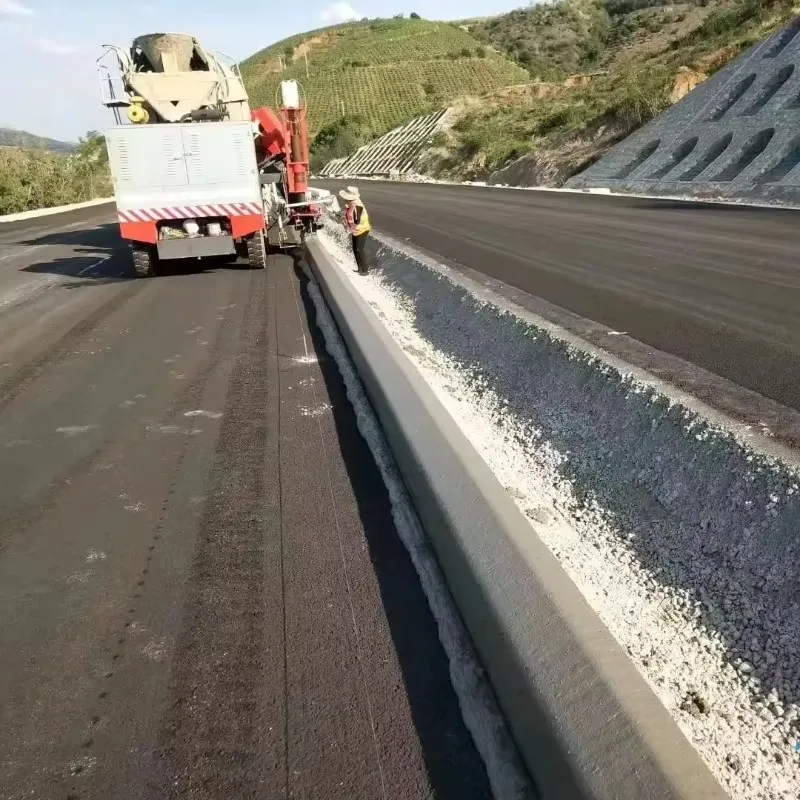 YG Diesel Hydraulic Curb Slipform Machine Concrete Curb Forming Equipment Durable Structure for Roads