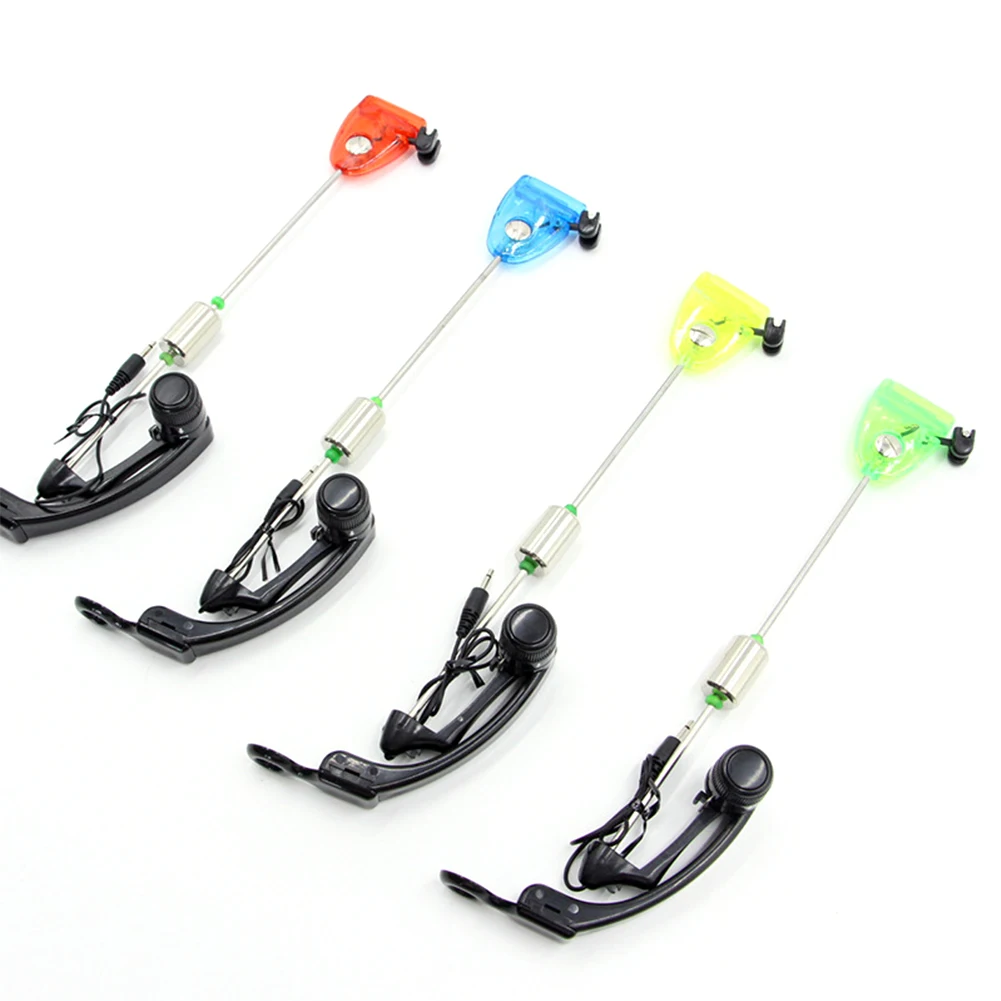 Fishing Trips Yellow Bite Indicators Fishing Bite Alarm System Accessory Adjustable Buckle High Visibility LED view 6