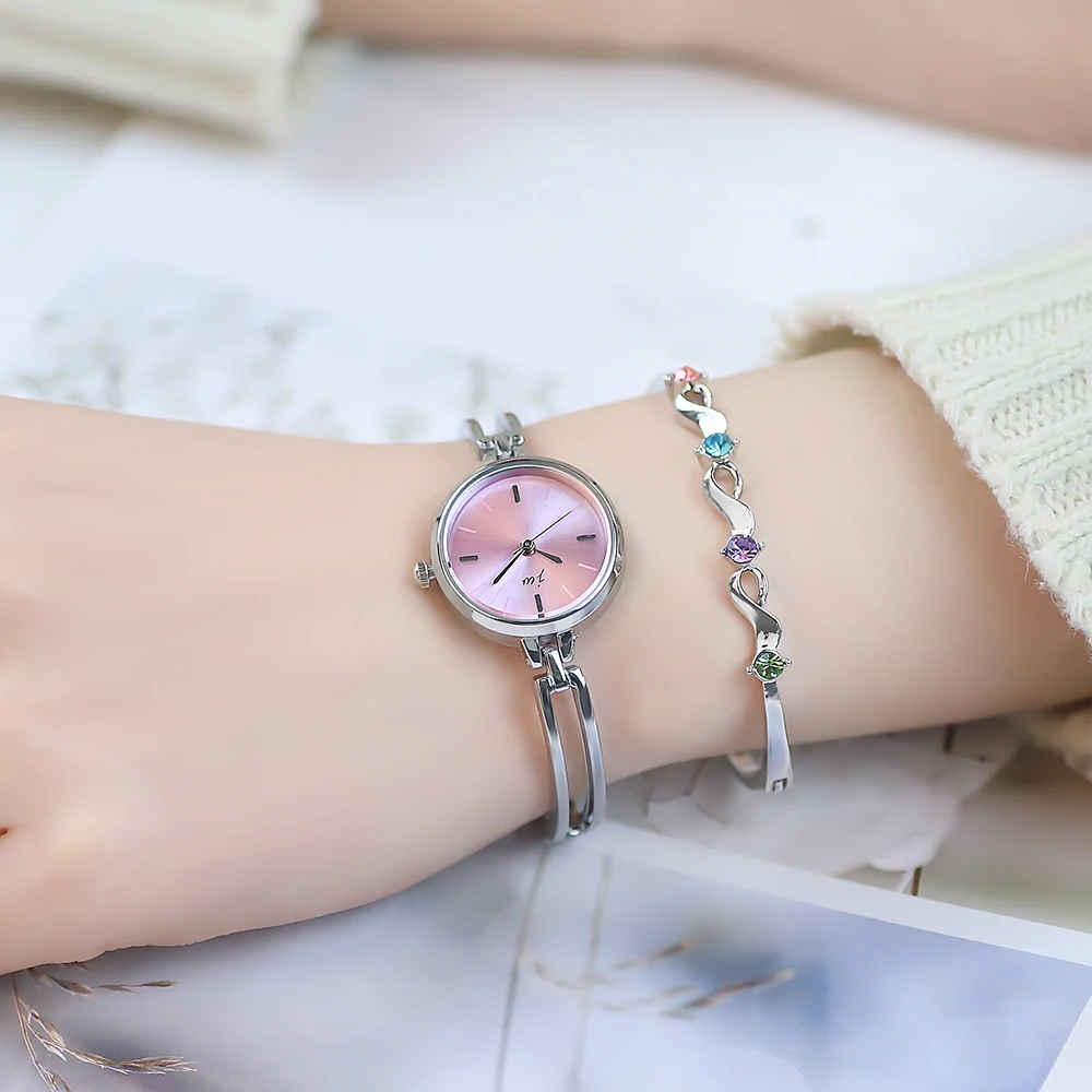 Hot Sale Luxury Small Dial Rose Gold Ladies Bracelet Watch Women Fashion Quartz Wrist Watches Aolly Strap Casual Watch for Women