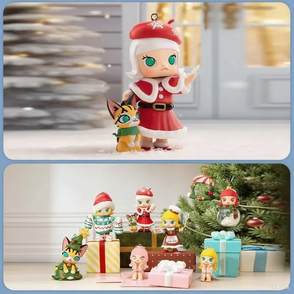 

MOLLY Castle Miracle Box Series Figuren Actionfigur Niedliches Spielzeug Blind Box Toys Action Figure Mystery Box