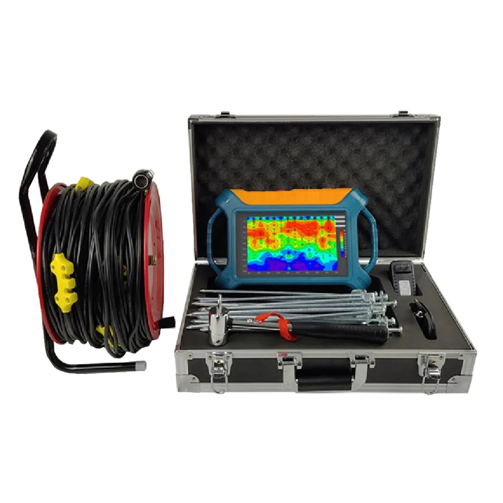 PQWT ADMT 500m 800m 1000m 3D Mapping Mobile Underground Water Detector Machine