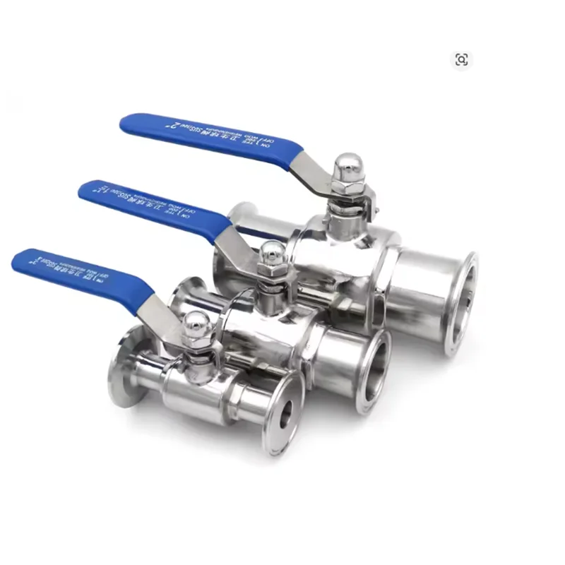 304 stainless steel sanitary quick-release and quick-opening snap-on food-grade straight-through quick-connect valve