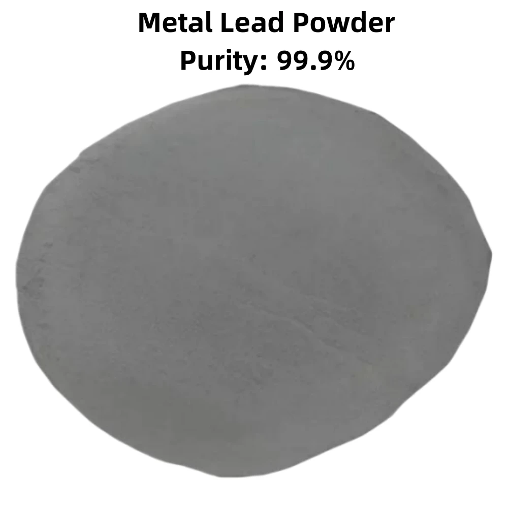 Metal plomo polvo Pb 4n alta pureza 99.9% contrapeso elemento Metal polvo ultrafino