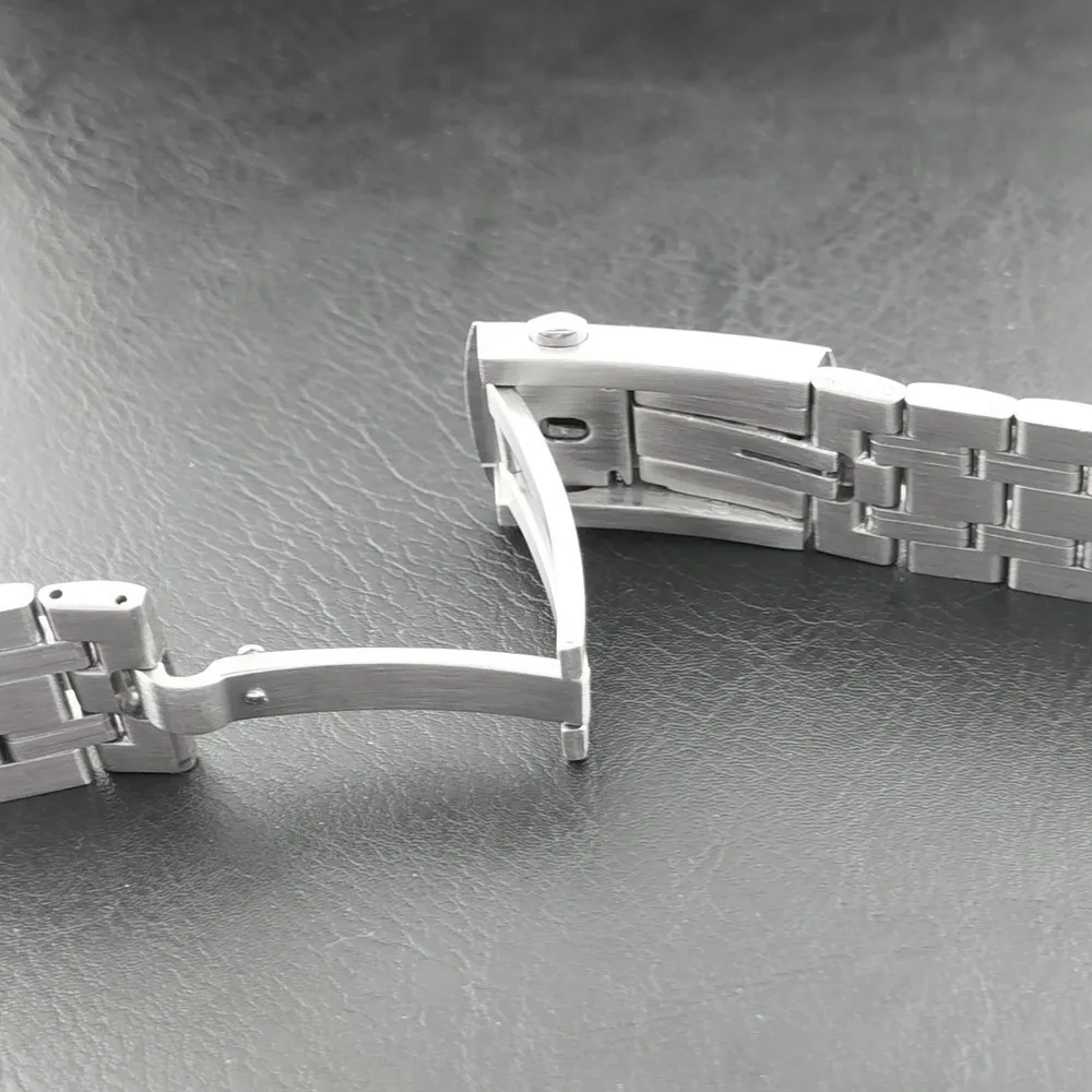 42-mm-Gehäuse für Herren-Mechanikuhren, geeignet für NH-35-36-Uhrwerke, passend für 31,6-mm-Zifferblätter, C3-Leuchtzeiger, montierte Uhrenteile. – Detail 8