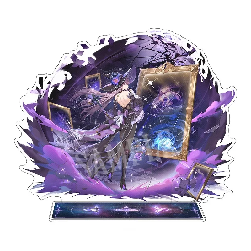 Jeu d'anime Honkai: Star Rail Cosplay The Herta, nouvelle plaque sur pied en acrylique Double face, ornement, cadeau Souvenir, 20x24cm