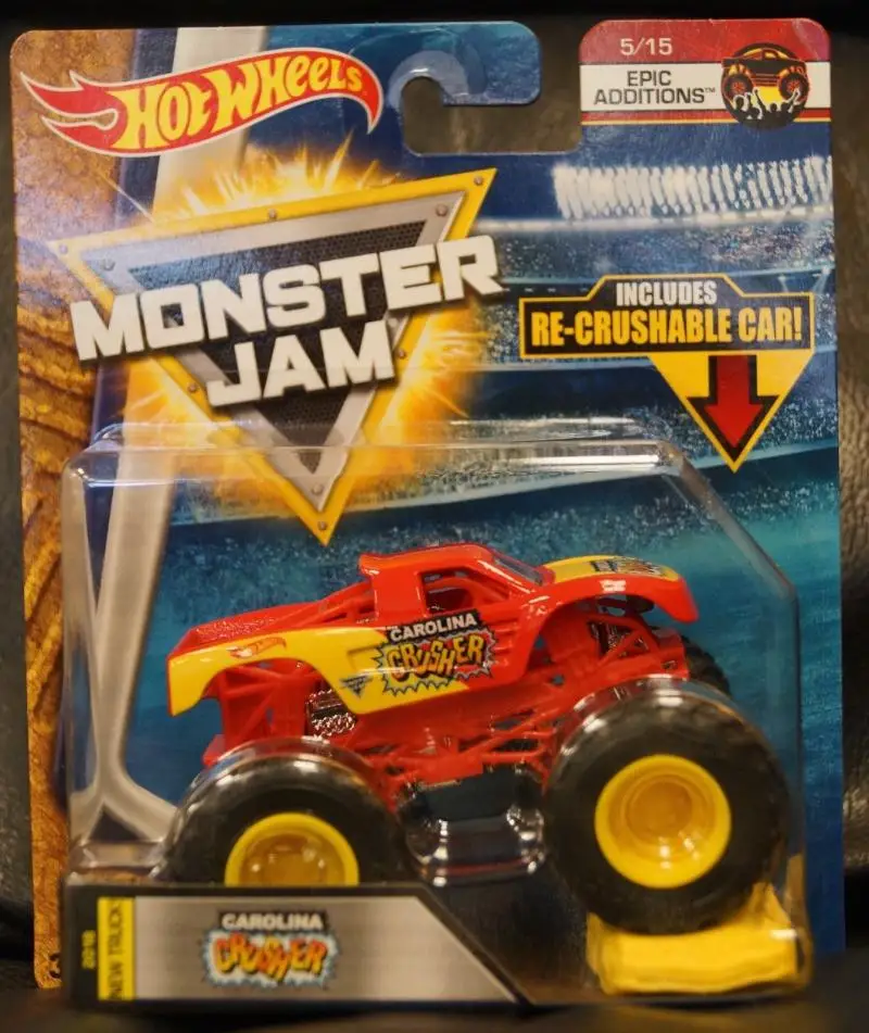 HOT WHEELS 1:64 Monster Jam bone busters sonsua jester mutt Collection of die cast alloy trolley model ornaments