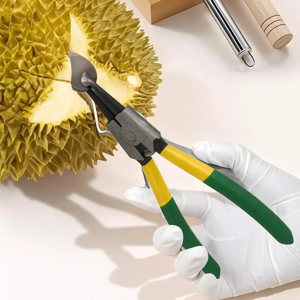 

Durable Durian Opener Easily Opening Multiuse Durian Peel Breaking Tool Hand Tool Ergonomic Durian Pliers Kitchen
