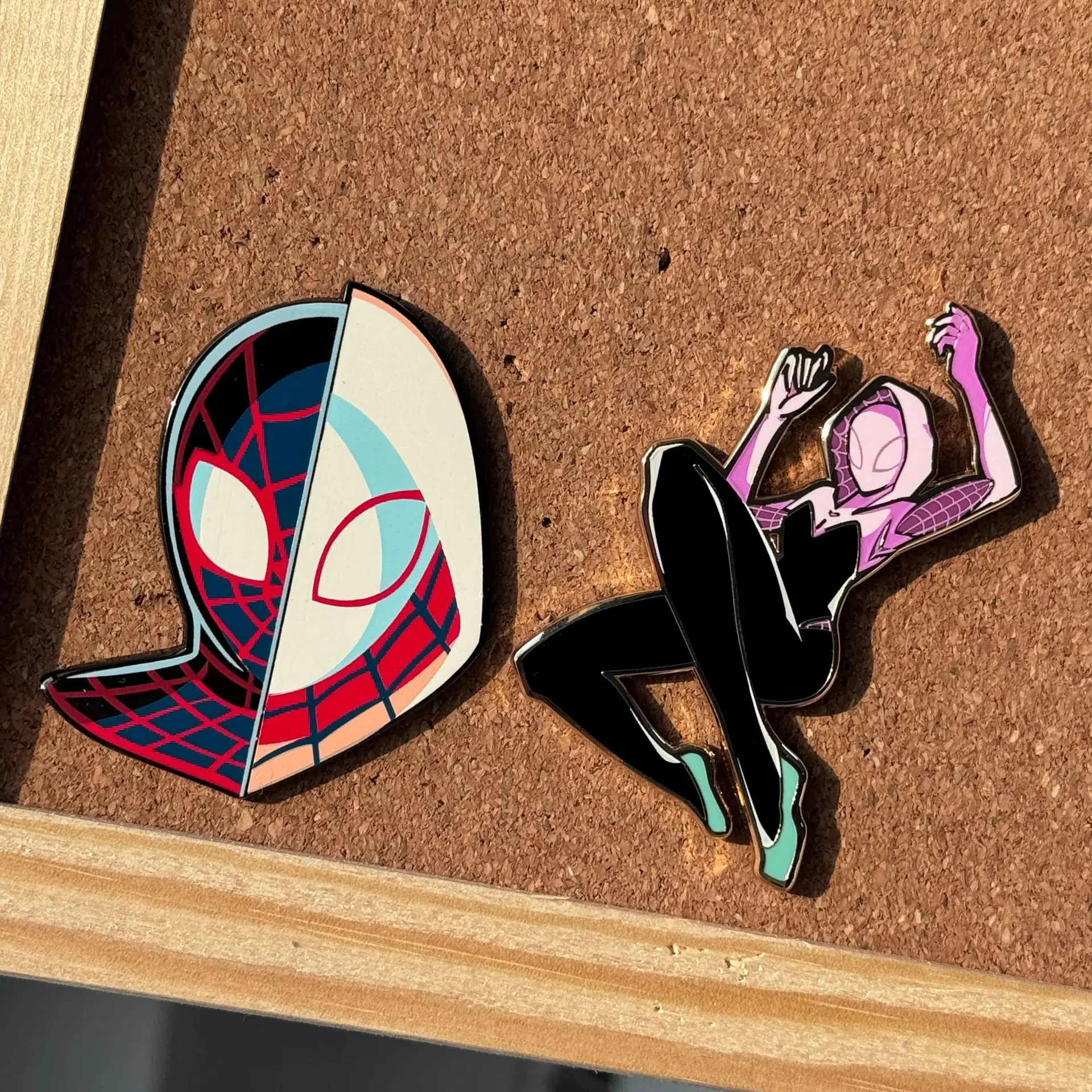 Universe Hard Enamel Pins Movie Hero Brooches Badge Lapel Pin For Backpack Clothes Accessories Metal Jewelry Birthday Gifts