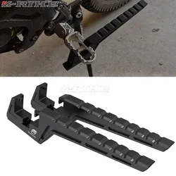 Passageiro pé Peg Extensões para Motocross, Footpegs estendidos, acessórios da bicicleta sujeira, Off-Road, Segway, X160, X260, Surron