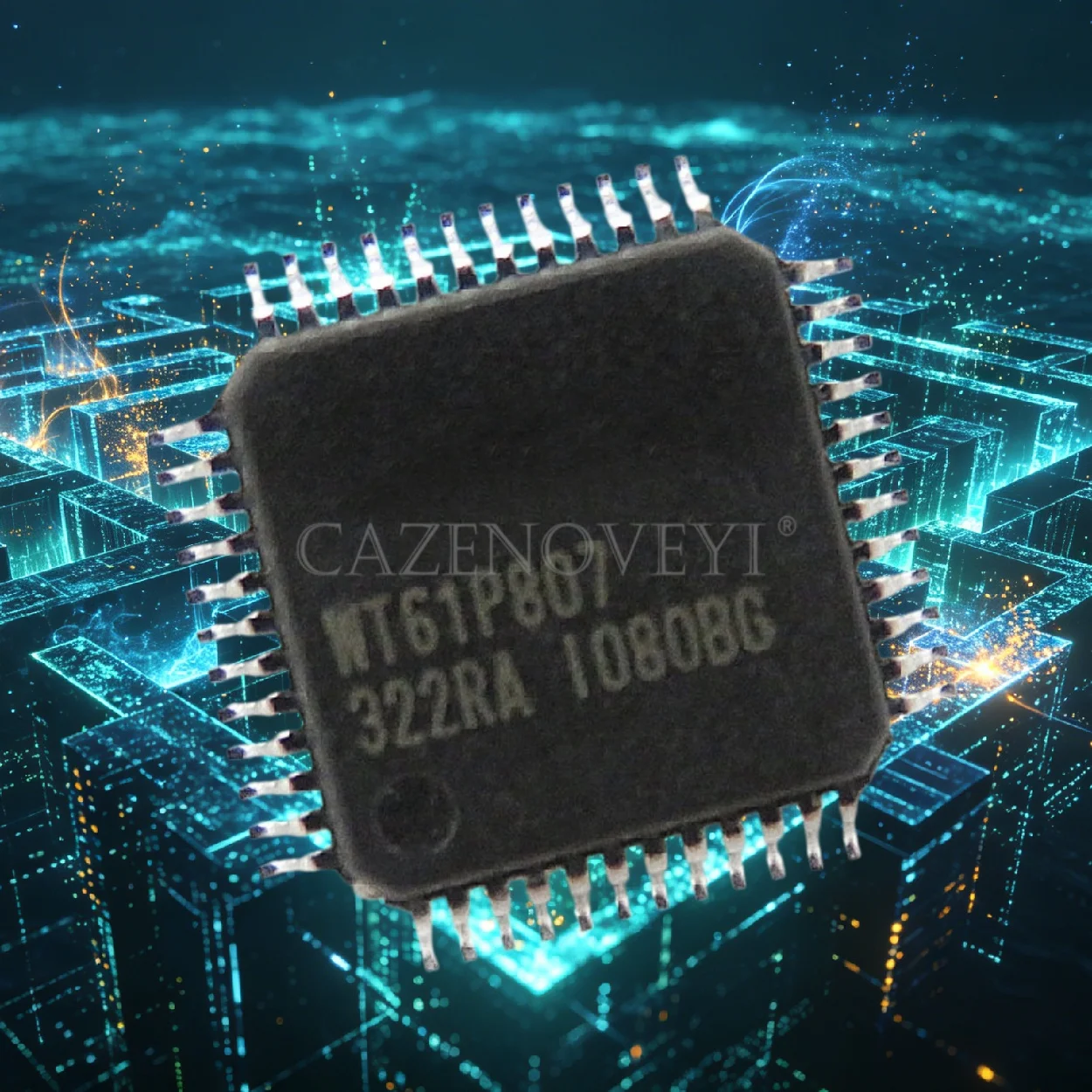 （1-5pcs）WT61P807 61P807 AS19-G AS19 AS19-F AS19 GD32F103C8T6 GD32F103 QFP-48