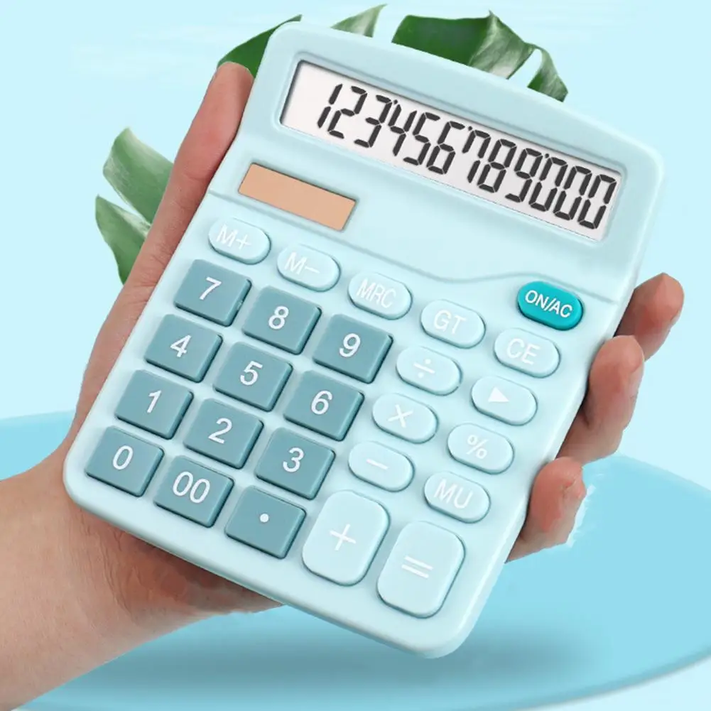 Calculation Compact Mini Impact Resistant Desktop Calculator Basic Counter Office Supply