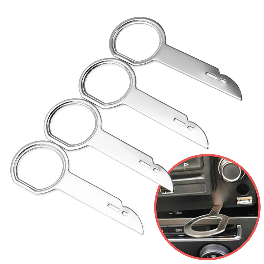 جديد سيارة ستيريو راديو إزالة مفاتيح CD أداة لشركة فيات باندا فكرة ستيلو بونتو دوكاتو برافو 500 دوبلو غراندي حافلة صغيرة حامي #5