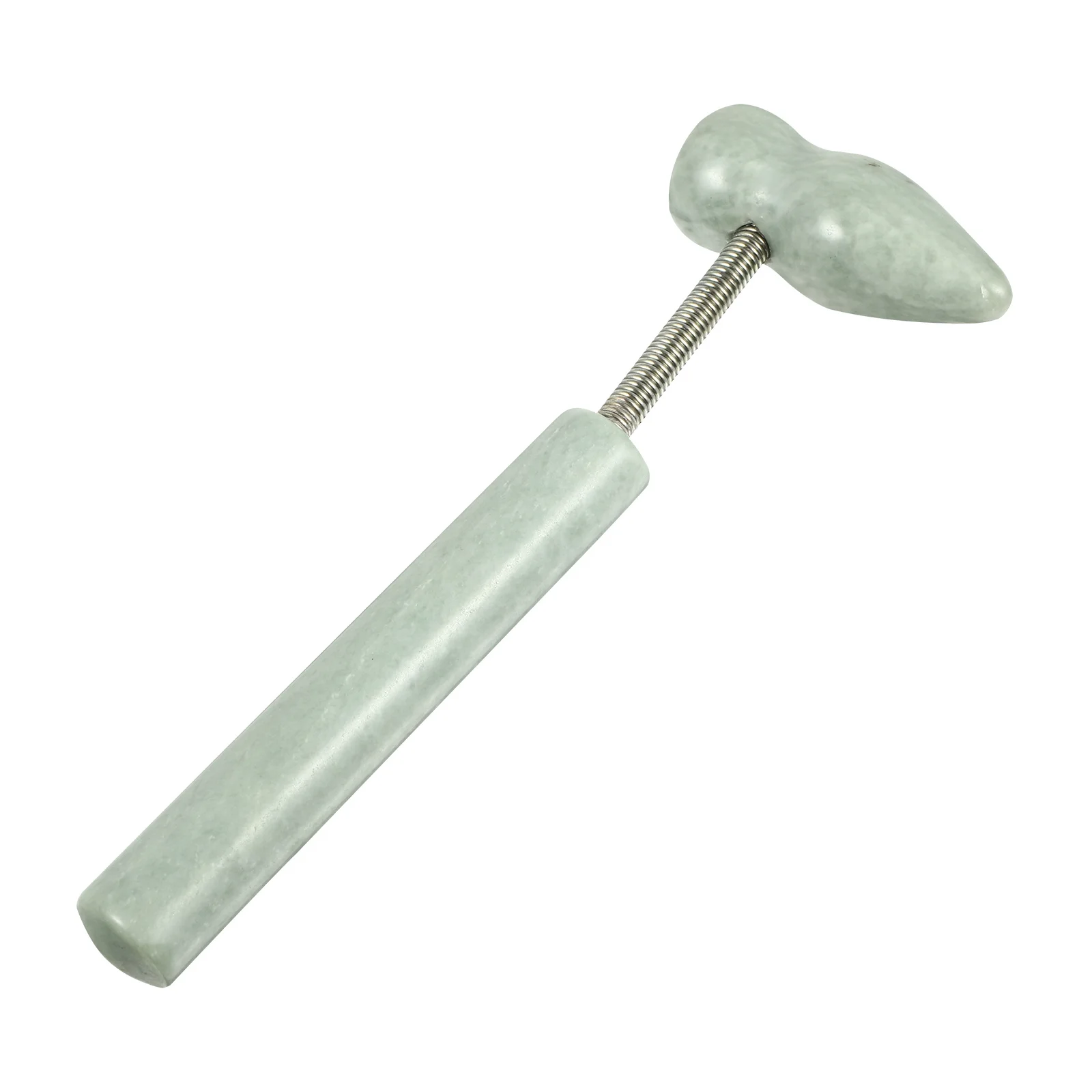 1개 휴대용 옥 마사지 해머 매끄러운 마감 일상 경락 요법용 가정, 사무실 또는 여행 중 사용하기 쉬움